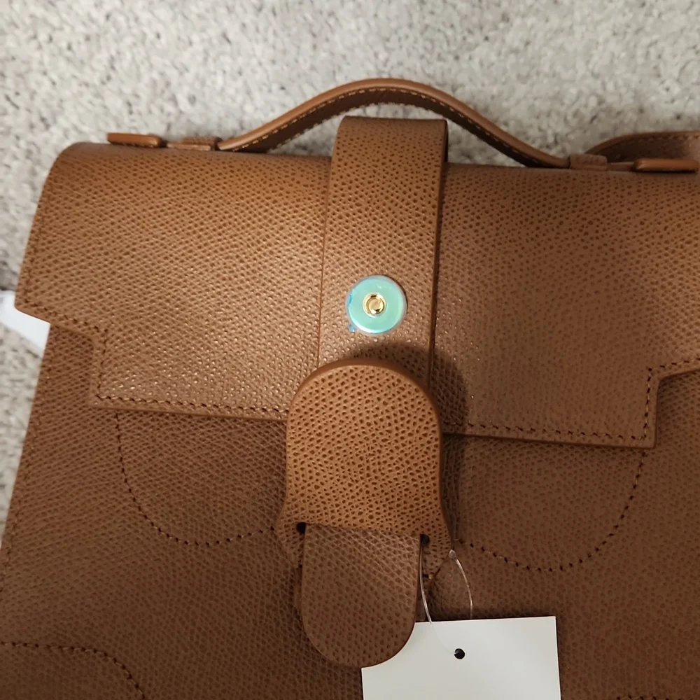 Senreve Alunna bag - chestnut, pebbled leather - Picture 4 of 5